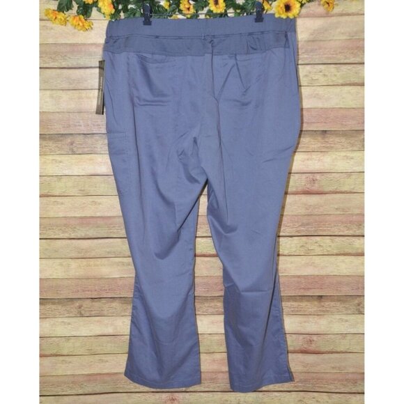 NWT Grey’s Anatomy Barco Gray Scrub Pants Women's Size 3X 3XL Straight Leg Soft - Picture 5 of 10